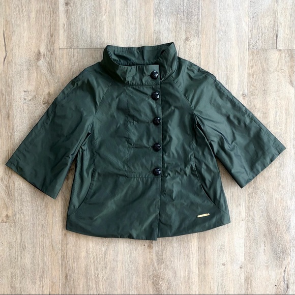 Vintage Thomas Burberry Cropped Trench Jacket